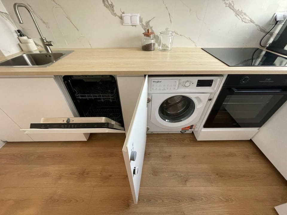 Kitchen or kitchenette, oven, stove, kitchen