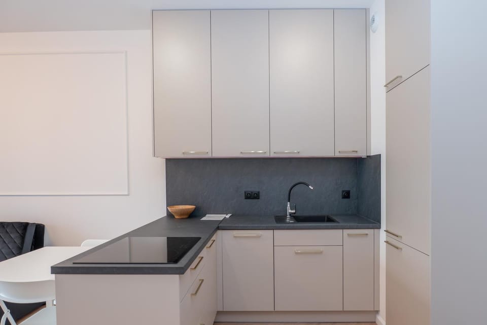Bulwary nad Odrą Apartments z widokiem na rzekę Odrę i prywatnym miejscem parkingowym Apartment in Szczecin
