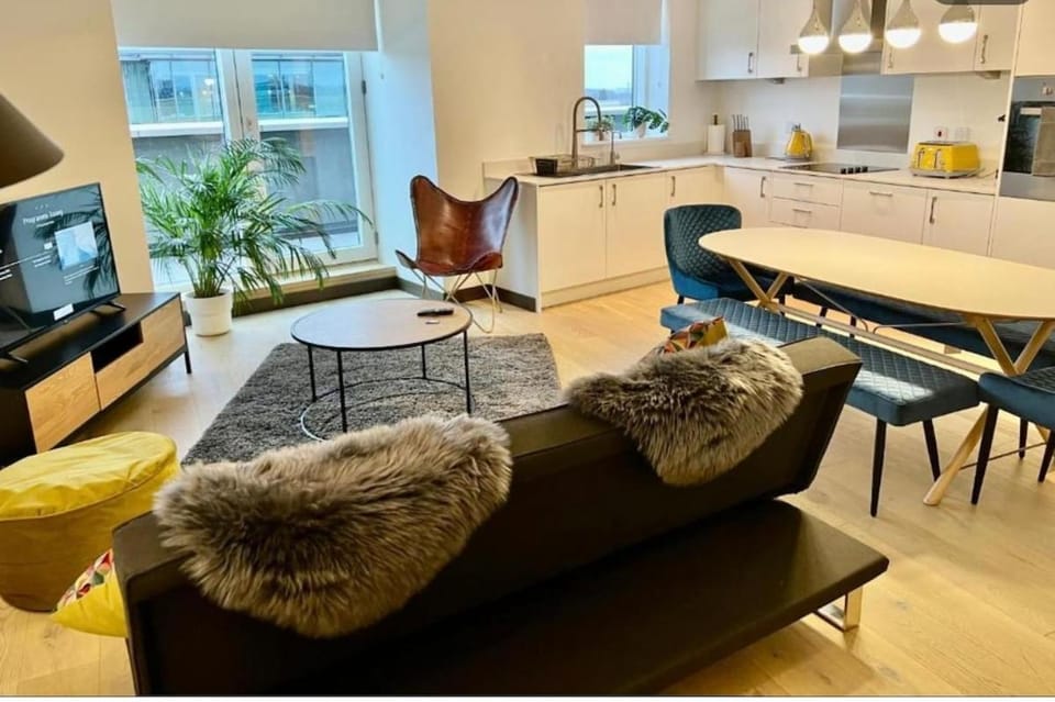 Penthouse Mill park train station Apartment in Cambridge