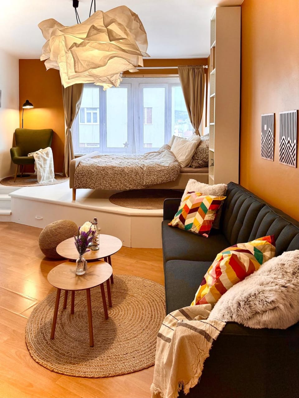 Living room, Photo of the whole room, Bedroom