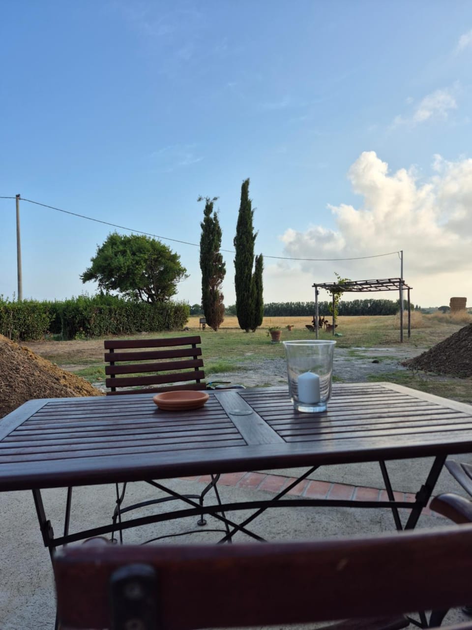 Patio, Day, Natural landscape, Garden, Garden, Dining area, Garden view, Garden view