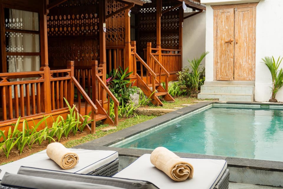 Day, Garden, Balcony/Terrace, Garden view, Pool view, Swimming pool, Swimming pool, sunbed