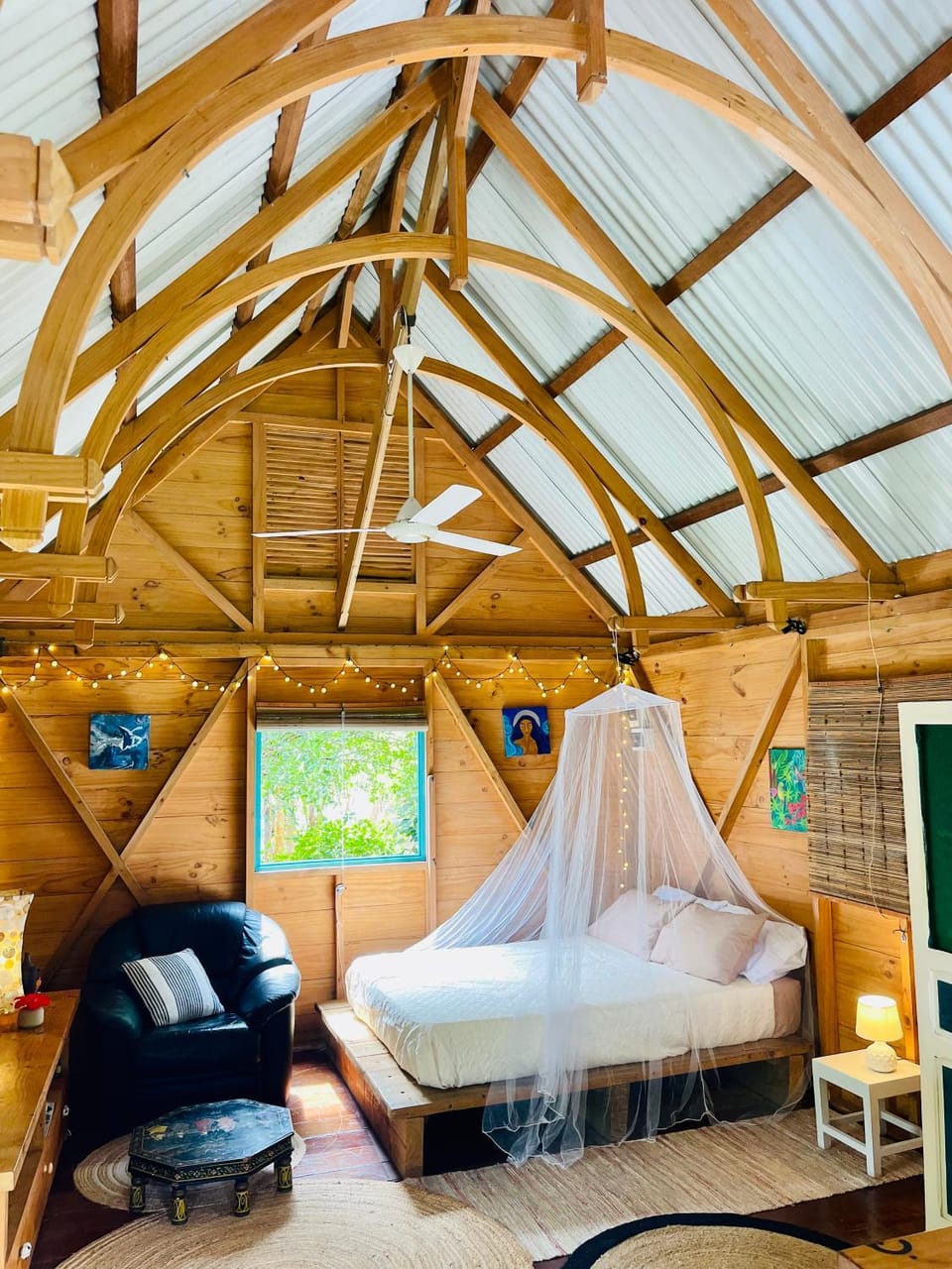 Tropical Wooden Lodge Chalet in Rivière Noire District, Mauritius
