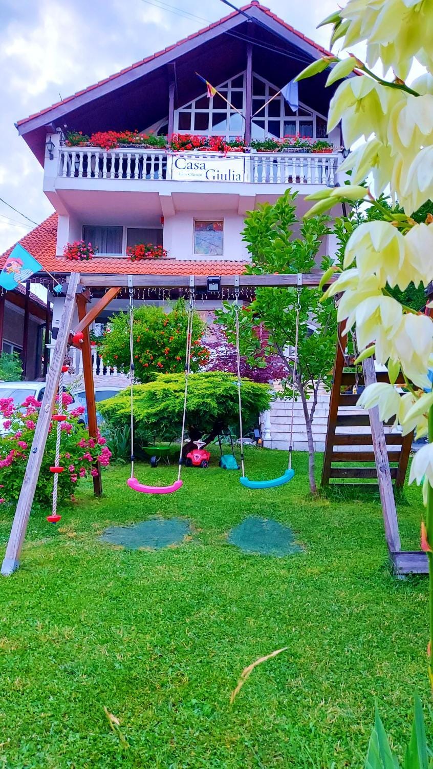 Property building, Day, Children play ground