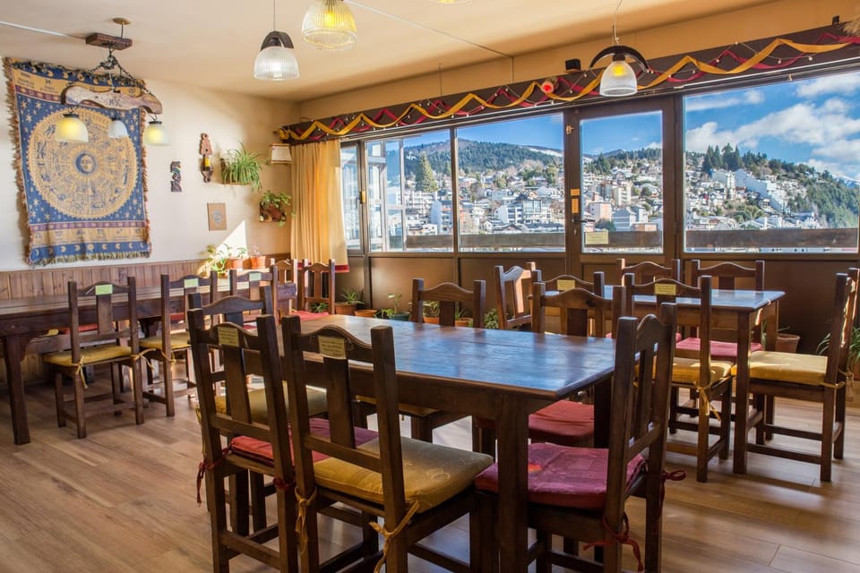 Restaurant/places to eat, City view, Lake view, Mountain view