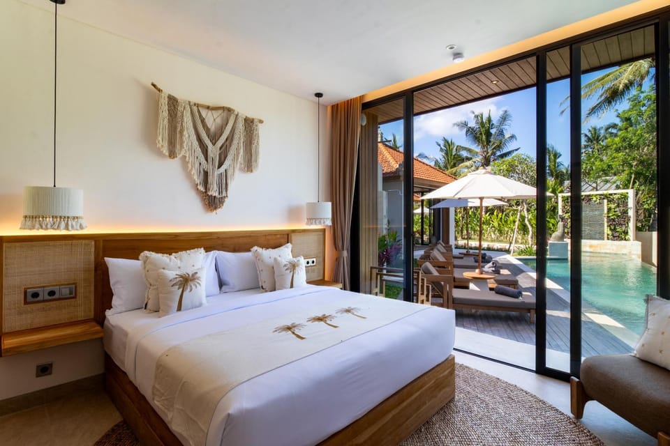 Bed, View (from property/room), Bedroom, air conditioner