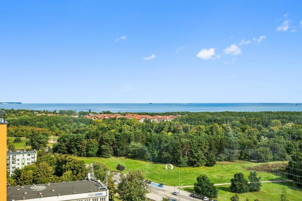Day, City view, Sea view