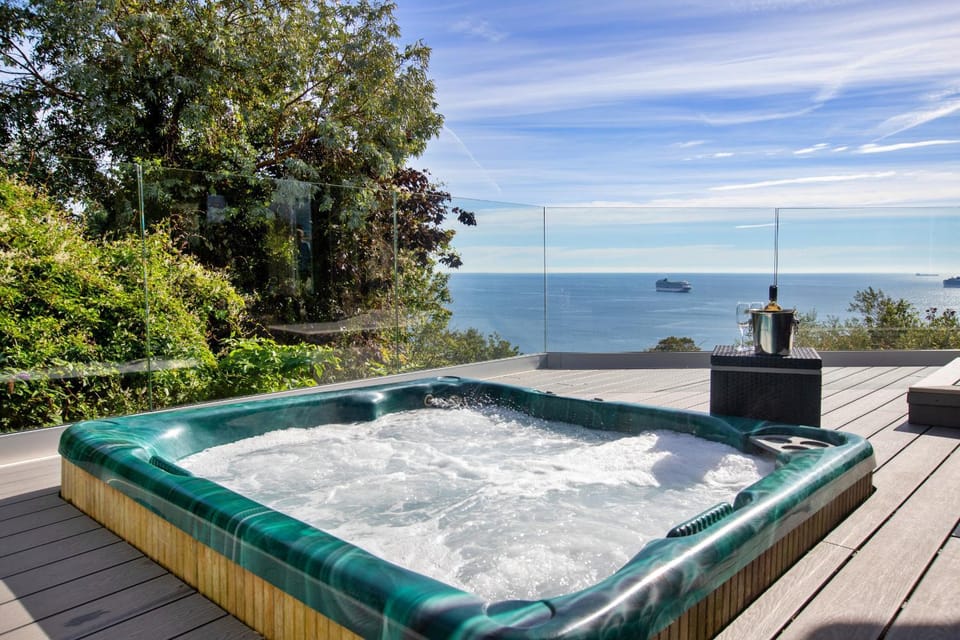 Day, Hot Tub, Decorative detail, Sea view