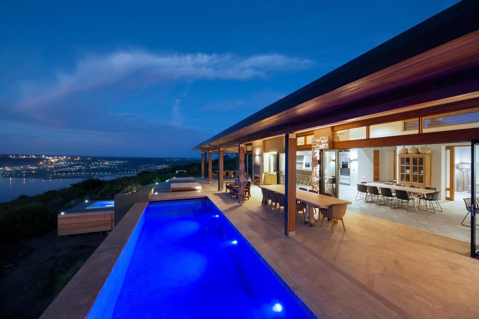 City view, Landmark view, Pool view, Swimming pool, Sunset