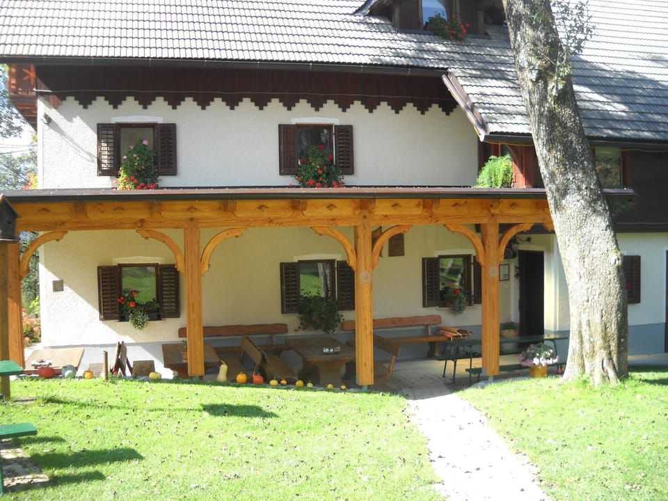 Property building, Garden