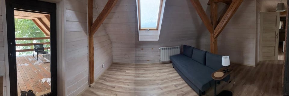 Sielski Loft Mazury w pobliżu jezior, Elganowo, Pasym Apartment in Poland