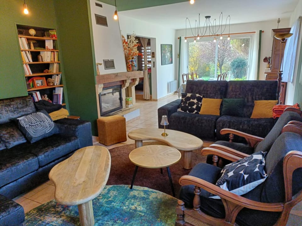 Communal lounge/ TV room, Library, Living room