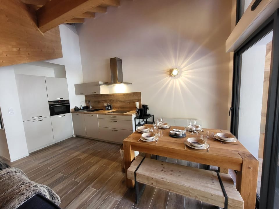 Appartement Chamois de standing avec wifi et garage Apartment in Montgenèvre