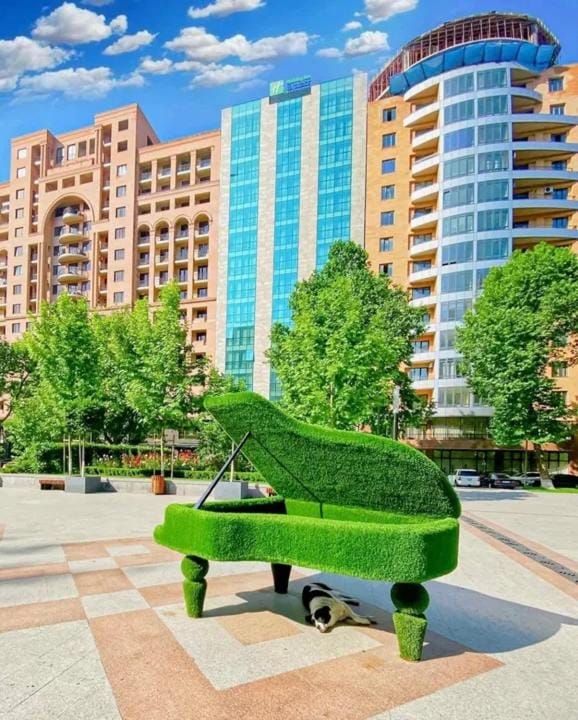 Brand-New 2Bedroom Apartment with Open Balcony in New Luxury Building CITY CENTER, By Malibu Garden Apartment in Yerevan