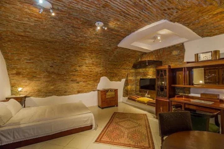 Pivnita Saxona Studio Central Apartment in Brasov