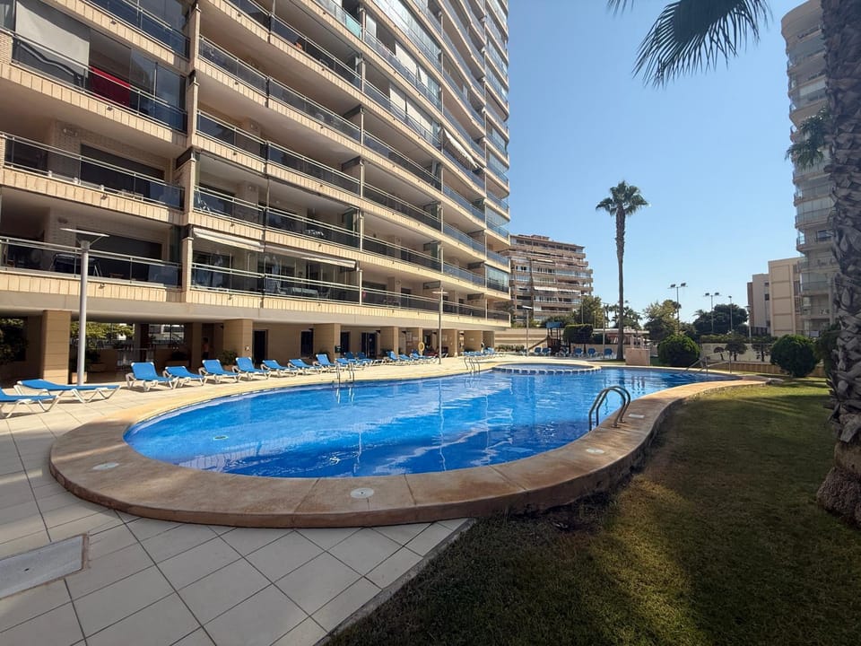 Children play ground, Garden, Swimming pool, sunbed