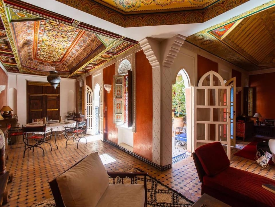 Riad Bleu-Azrak Villa in Marrakesh