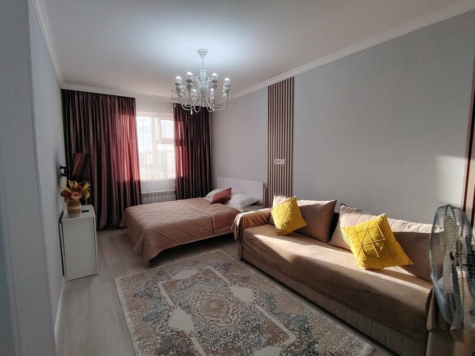 Квартира на пересечение проспектов Улы Дала и Аль-Фараби Apartment in Kazakhstan