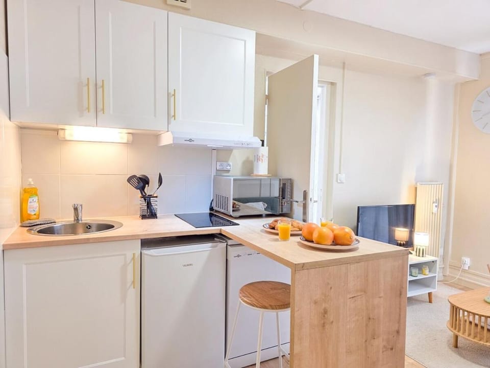 Le Velours, Chic, Lit Queen Size, Près du Centre Apartment in Brittany