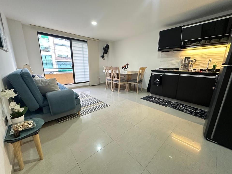 Balcony/Terrace, Kitchen or kitchenette, Living room, Dining area