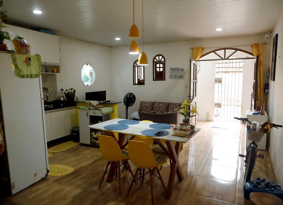 Kitchen or kitchenette, Living room, Dining area, stove