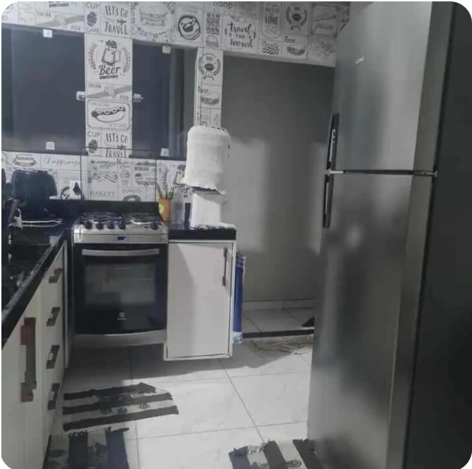 Kitchen or kitchenette, oven, stove
