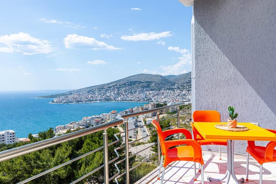 View (from property/room), Balcony/Terrace, Sea view