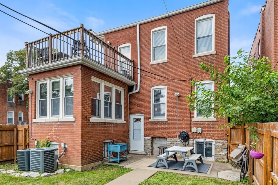 Property building, Patio