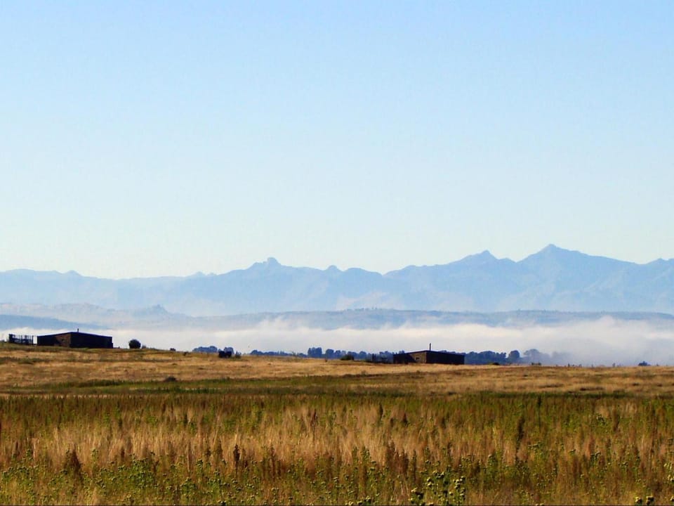 Natural landscape, Garden, Mountain view