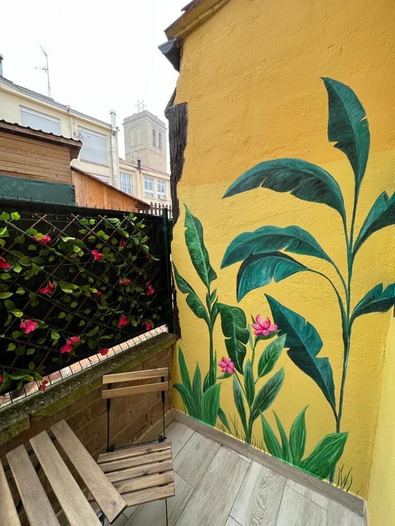 Spring, Day, Garden, Garden view