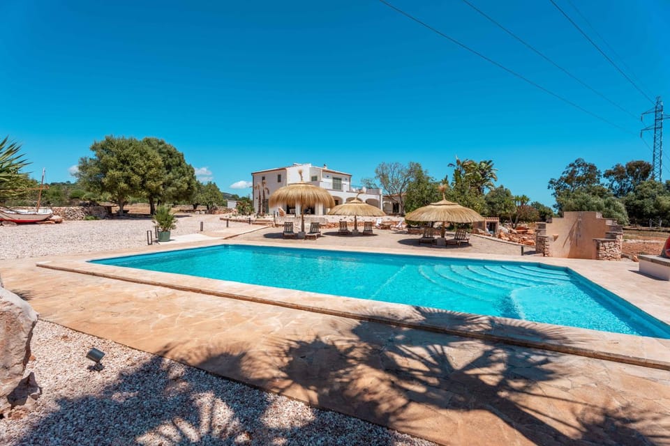 Traumhafte Finca - Es Camp Fora - nahe Santanyi mit Meerblick House in Migjorn