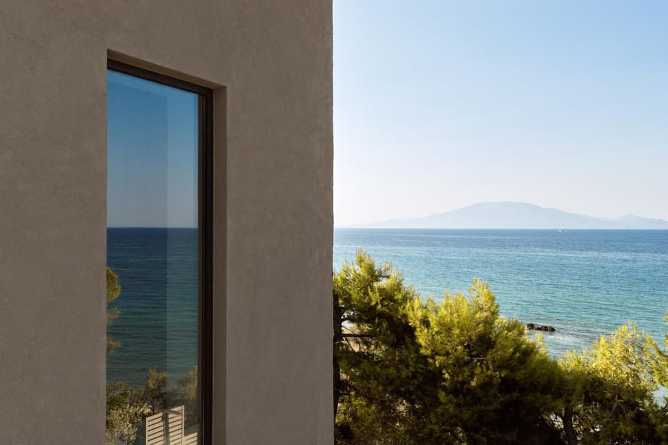 Natural landscape, Mountain view, Sea view