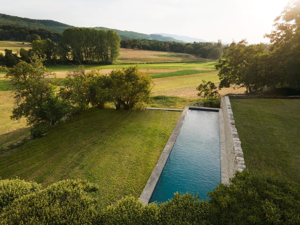 Natural landscape, Swimming pool