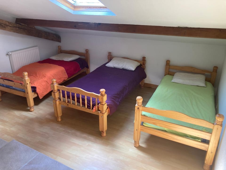 Property building, Living room, Bedroom