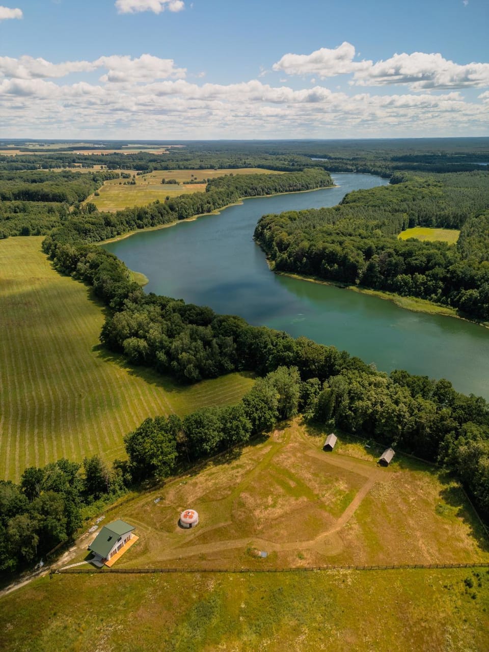 Jurta Lake It Easy Luxury tent in West Pomeranian Voivodeship, Poland