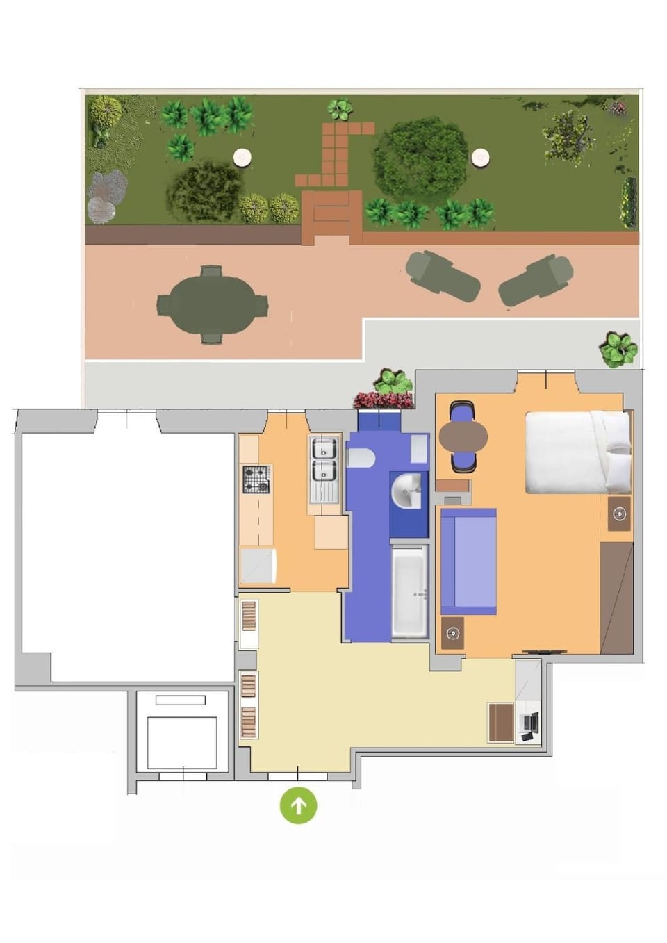 casaterry MetroA-Battistini-Vaticano-Termini Apartment in Rome