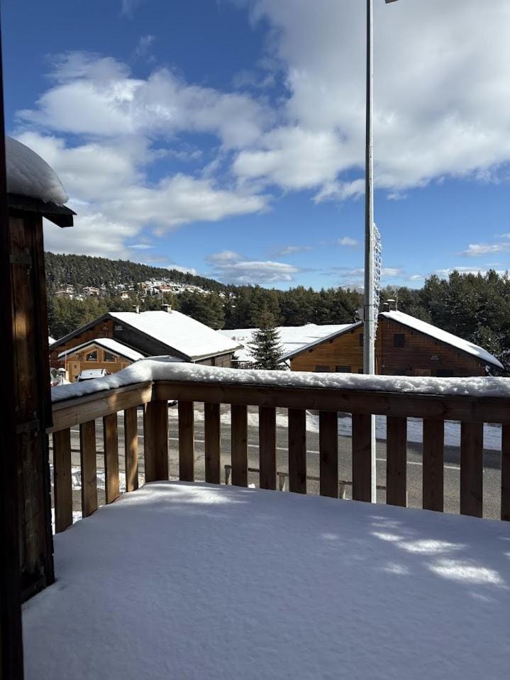 Day, Natural landscape, Winter, View (from property/room), Balcony/Terrace, Mountain view