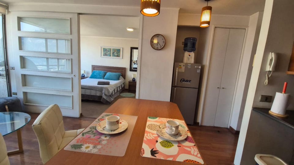 Bed, Coffee/tea facilities, Living room, Photo of the whole room, Dining area, Bedroom