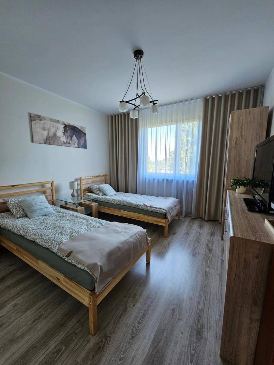 Bed, TV and multimedia, Bedroom