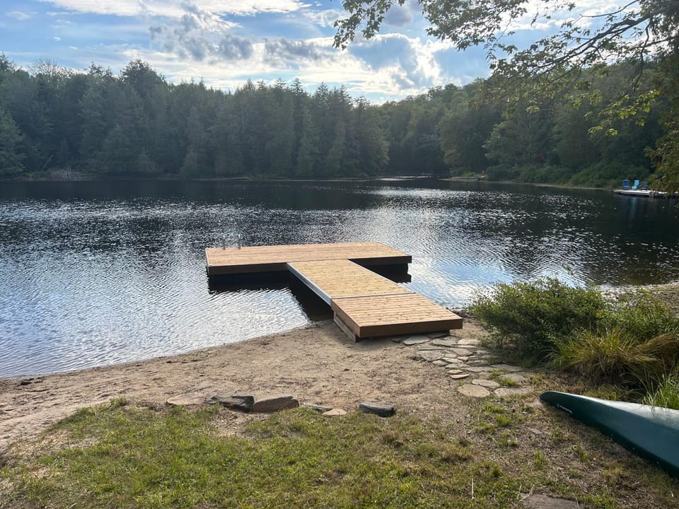 Beach, Lake view
