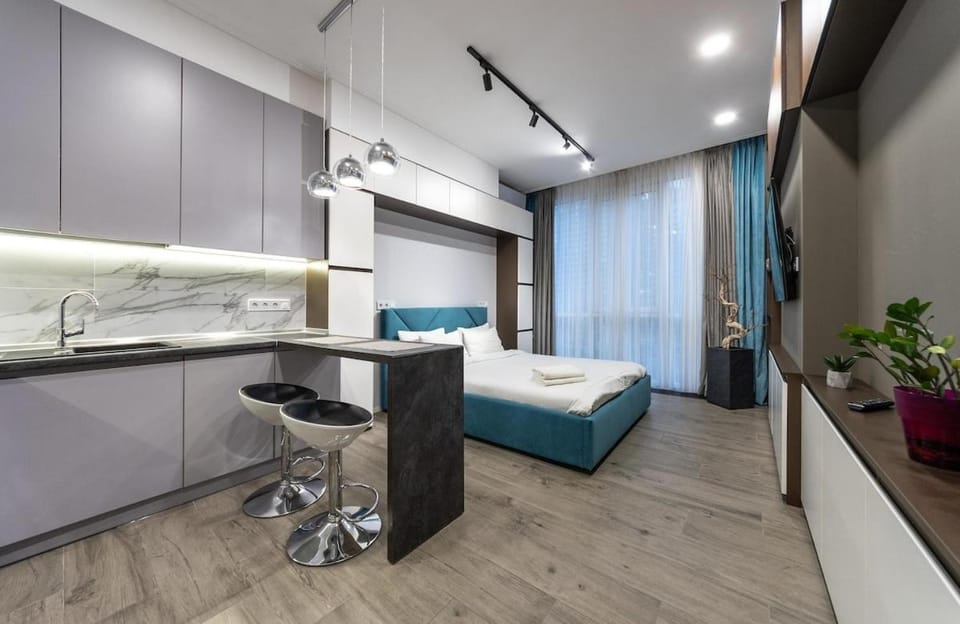 Nikira apartment 49 Smart Plaza Obolon metro Minsk Apartment in Kiev City - Kyiv