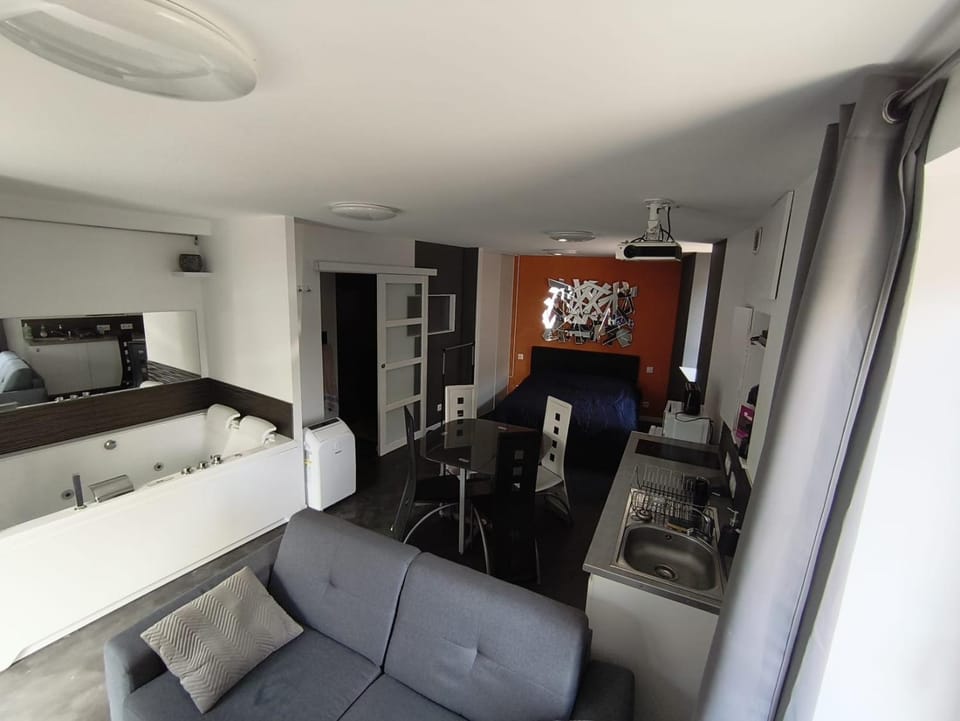 Studio meublé à proximité de la sortie d'autoroute de Feurs Apartment in Auvergne-Rhône-Alpes