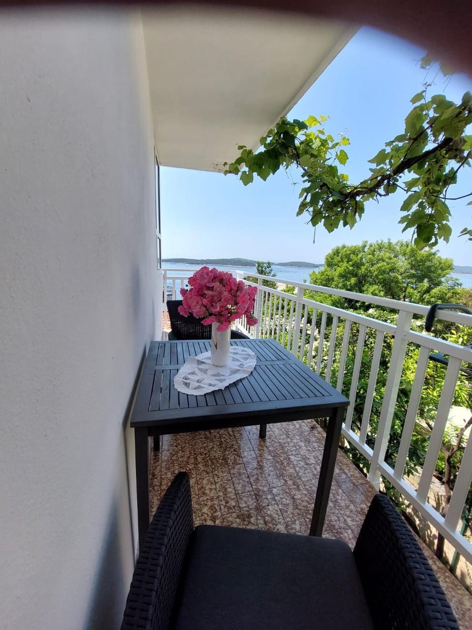 View (from property/room), Balcony/Terrace, Sea view