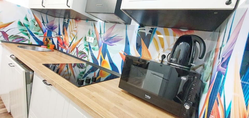 Coffee/tea facilities, dishwasher, minibar, stove