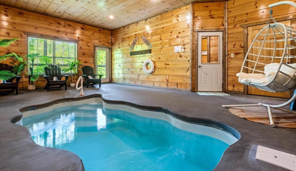 Natural landscape, Seating area, Swimming pool