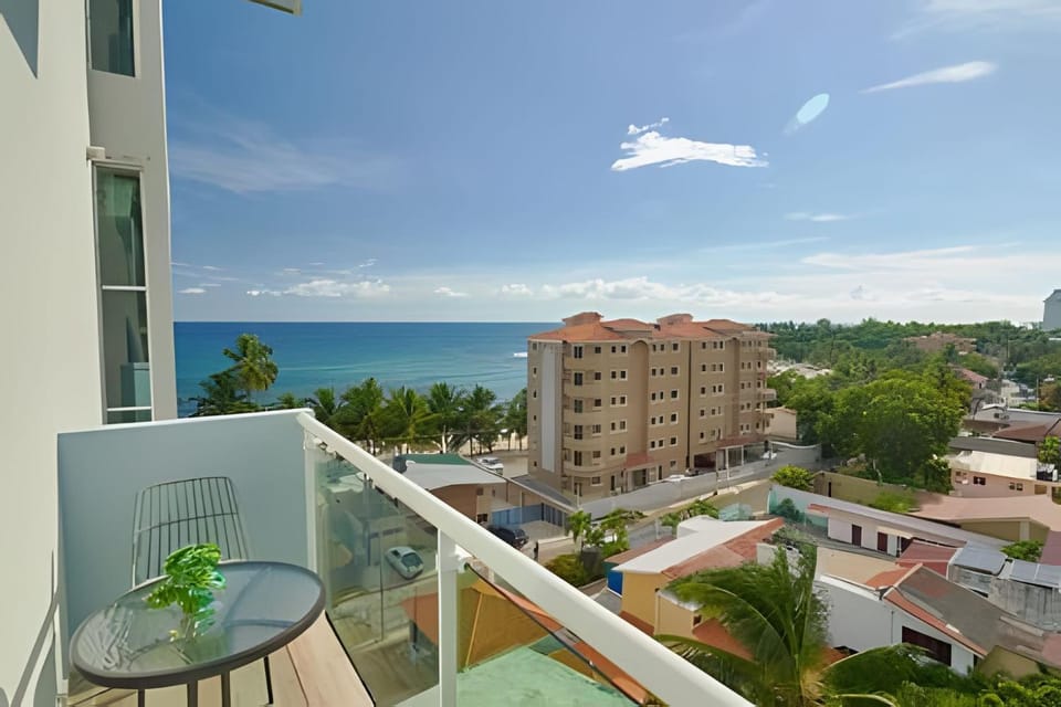 Bird's eye view, Balcony/Terrace, City view, Sea view