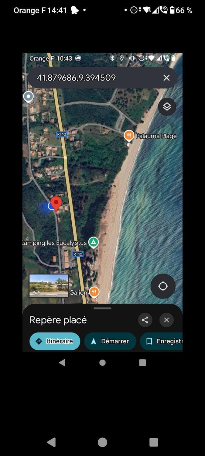 Bas de villa à 100 M de la plage Apartment in Corsica
