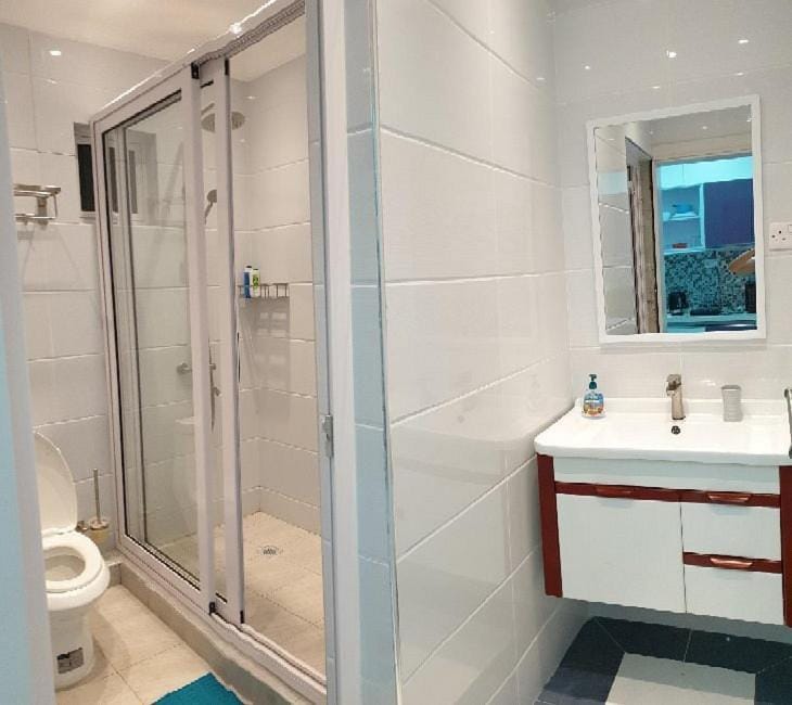 Shower, Toilet, Bathroom, towels