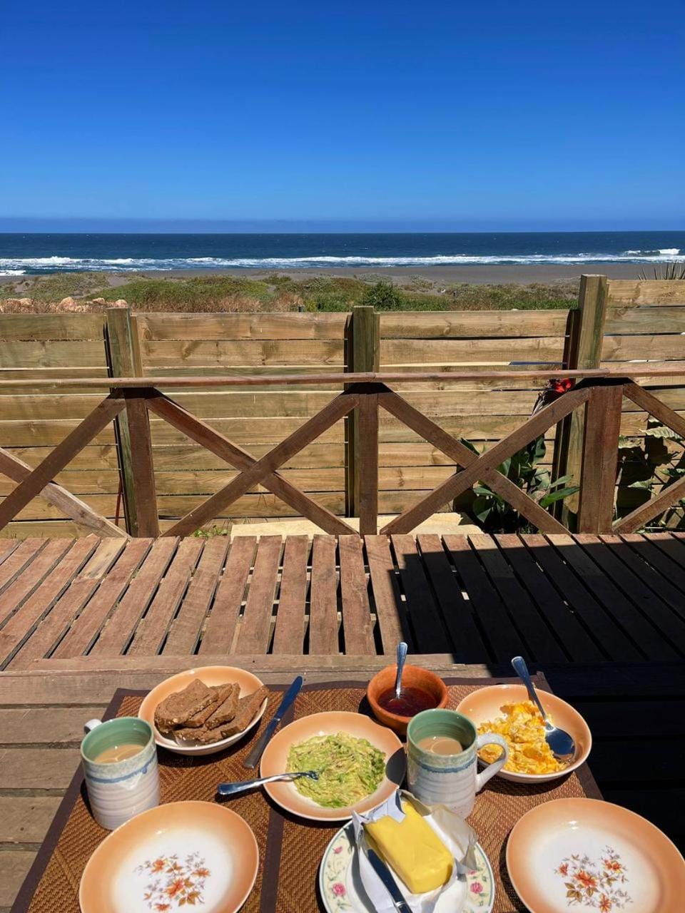 Day, Natural landscape, View (from property/room), Balcony/Terrace, Dining area, Sea view