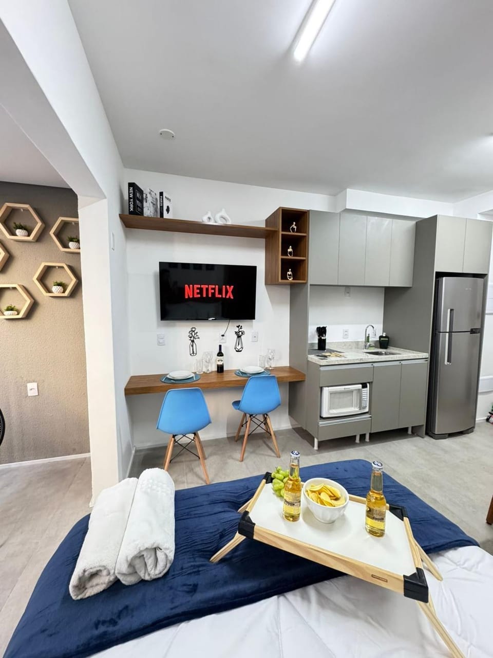 108 Studio Completo Tatuapé | c/ Wi-Fi e Academia Apartment in Sao Paulo City